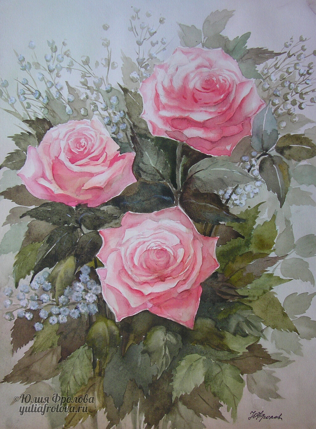 Garden roses. (No 298)