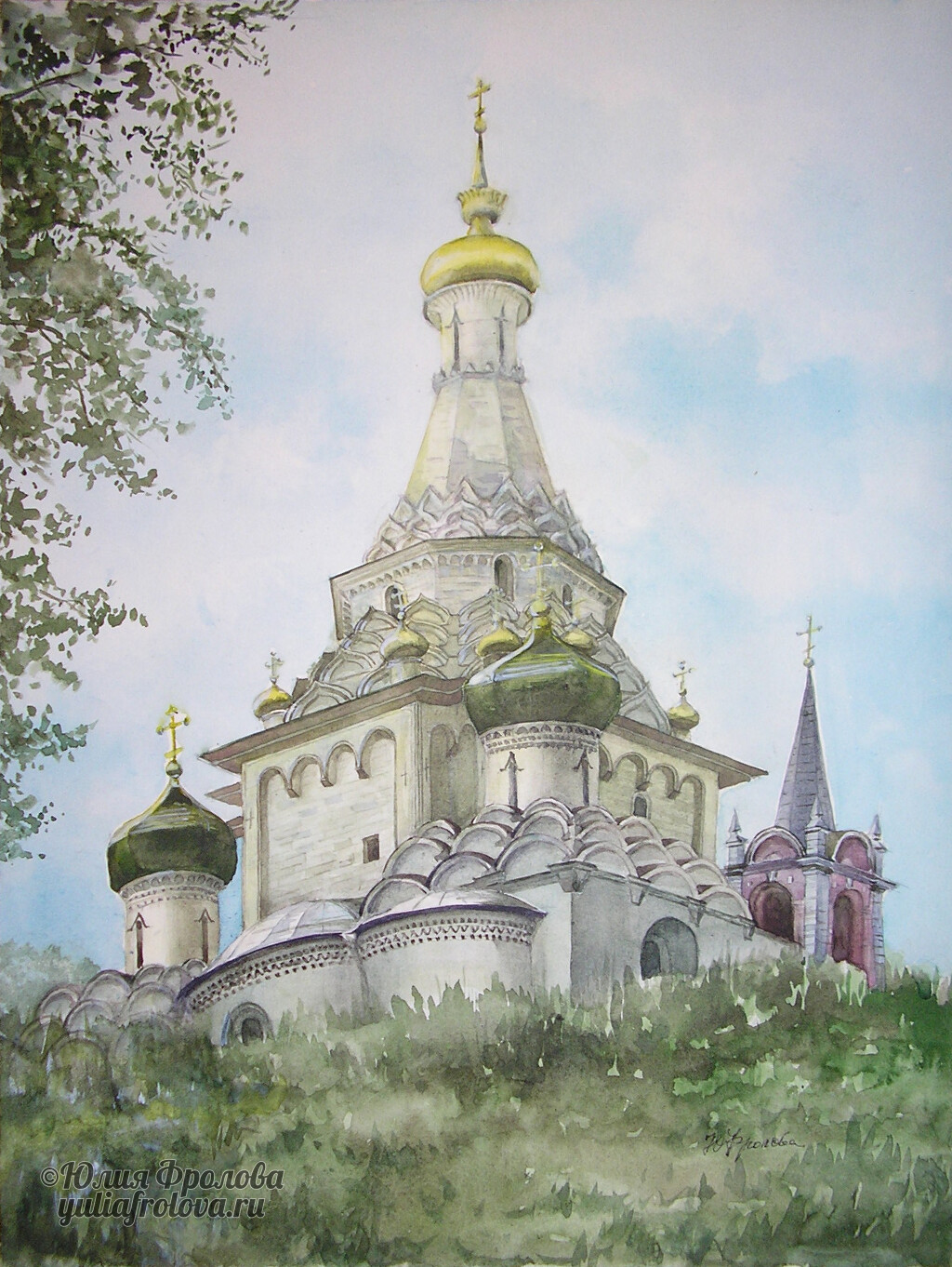 Church of the Savior of Transfiguration in the Ostrov village. (No 445)