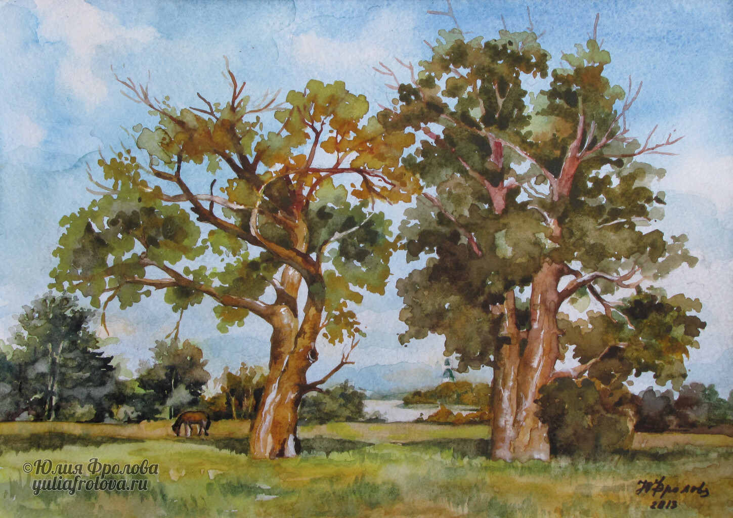 Oaks. (No 541)