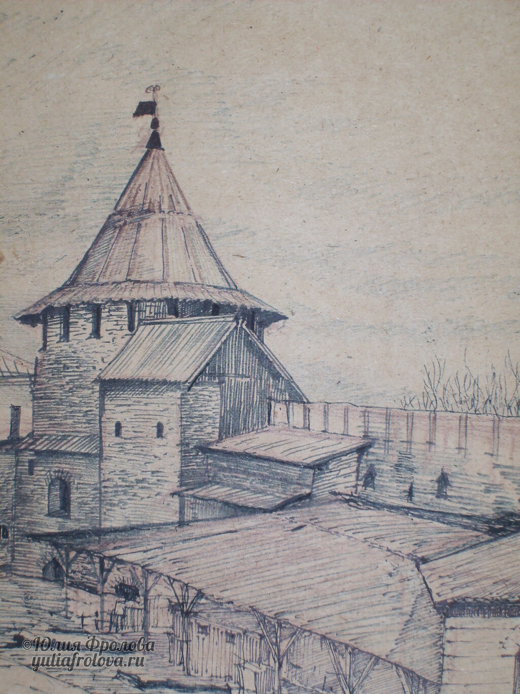 Tower Kutekroma. Pskov. (No 682)