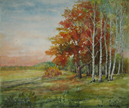 Autumn landscape. (No 229)