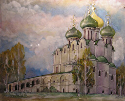 Temple of Our Lady of Smolensk. Novodevichy Convent. Moscow. (No 311)