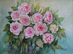 Garden roses. (No 486)