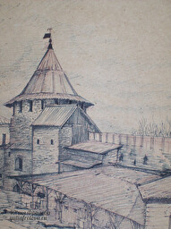 Tower Kutekroma. Pskov. (No 682)