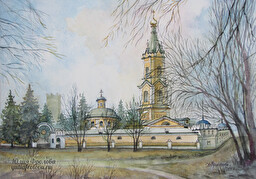 The temple complex in Kosino. Moscow. (No 1004)