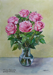 Garden roses. (No 1186)